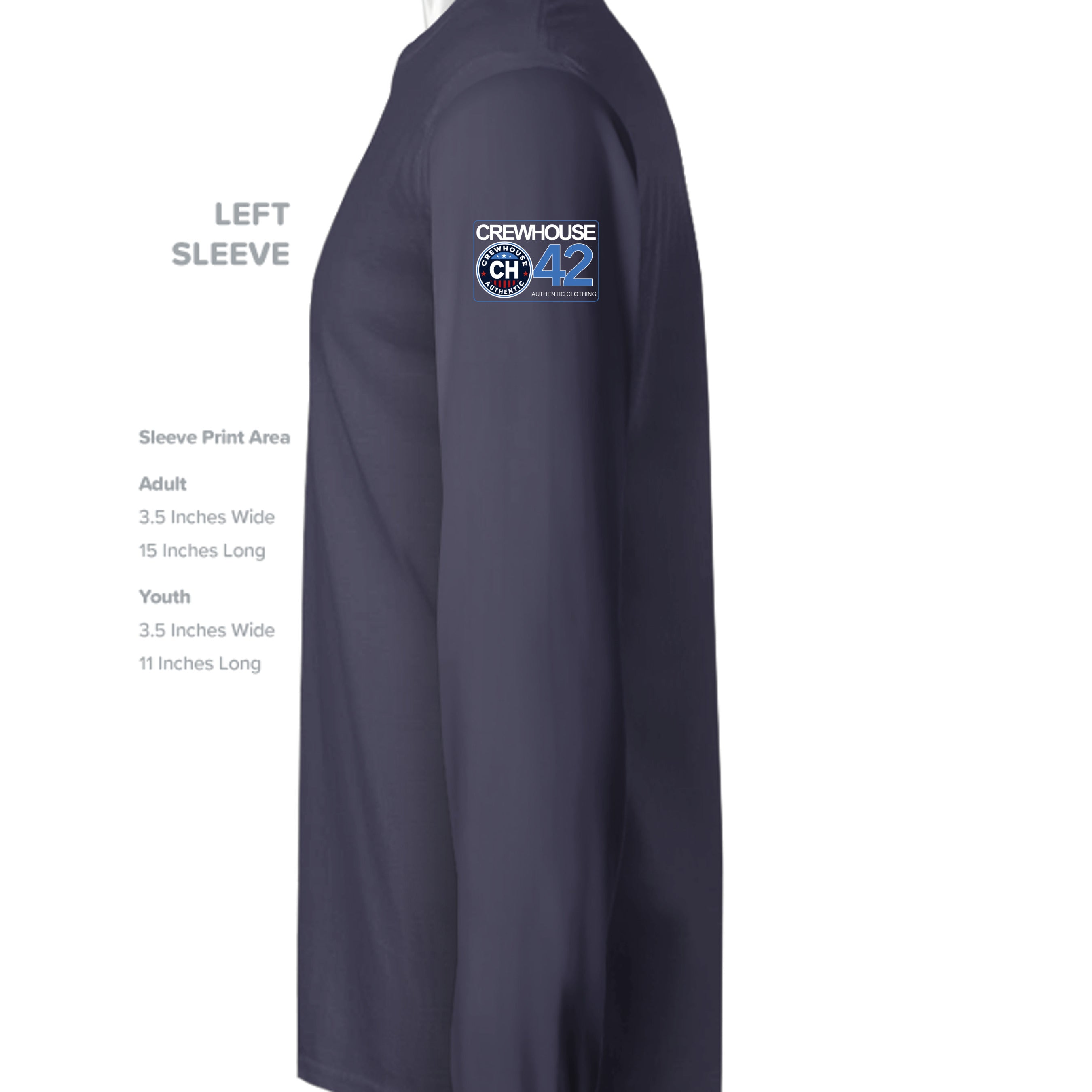 True Navy - ST358 - SLEEVE_LEFT