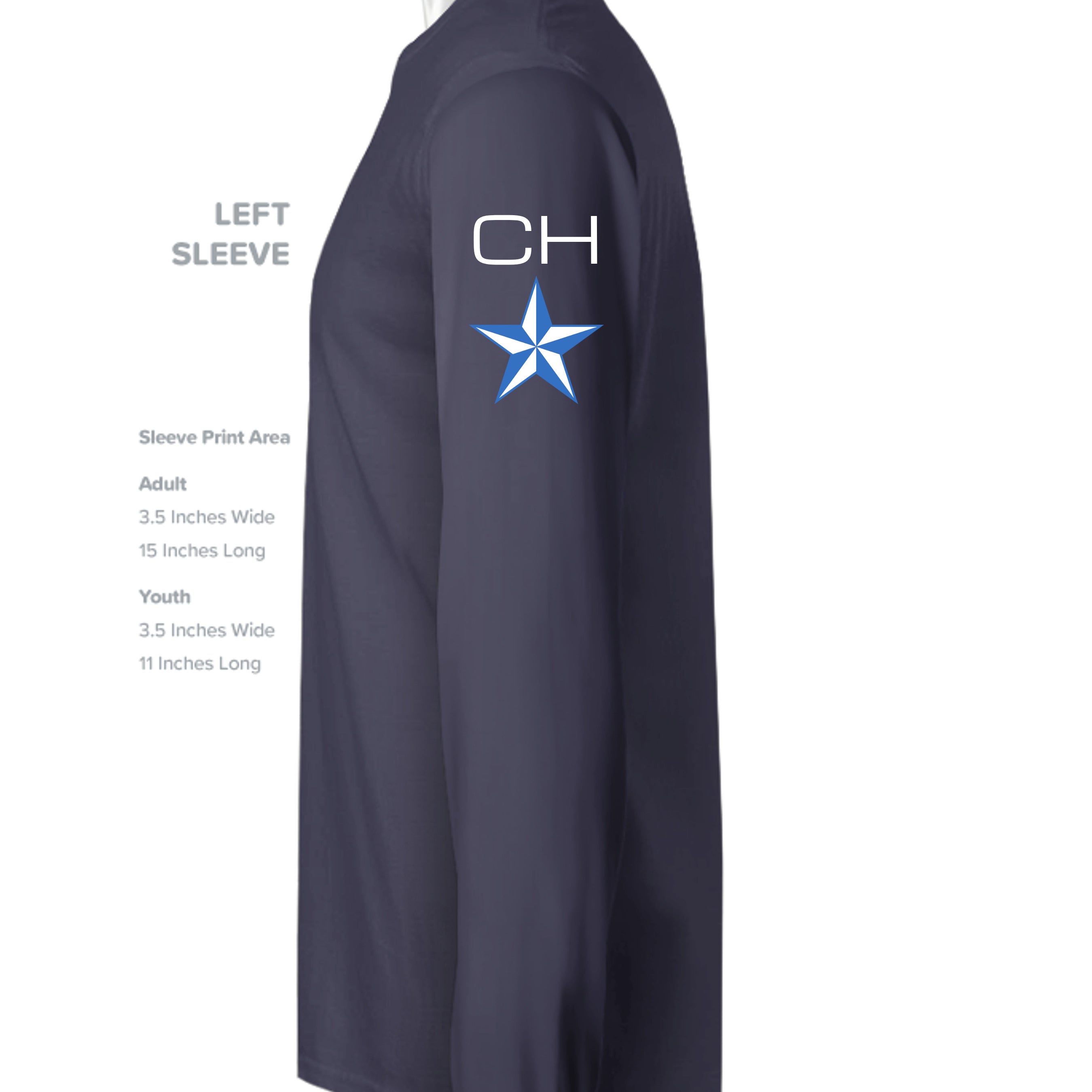 True Navy - ST358 - SLEEVE_LEFT