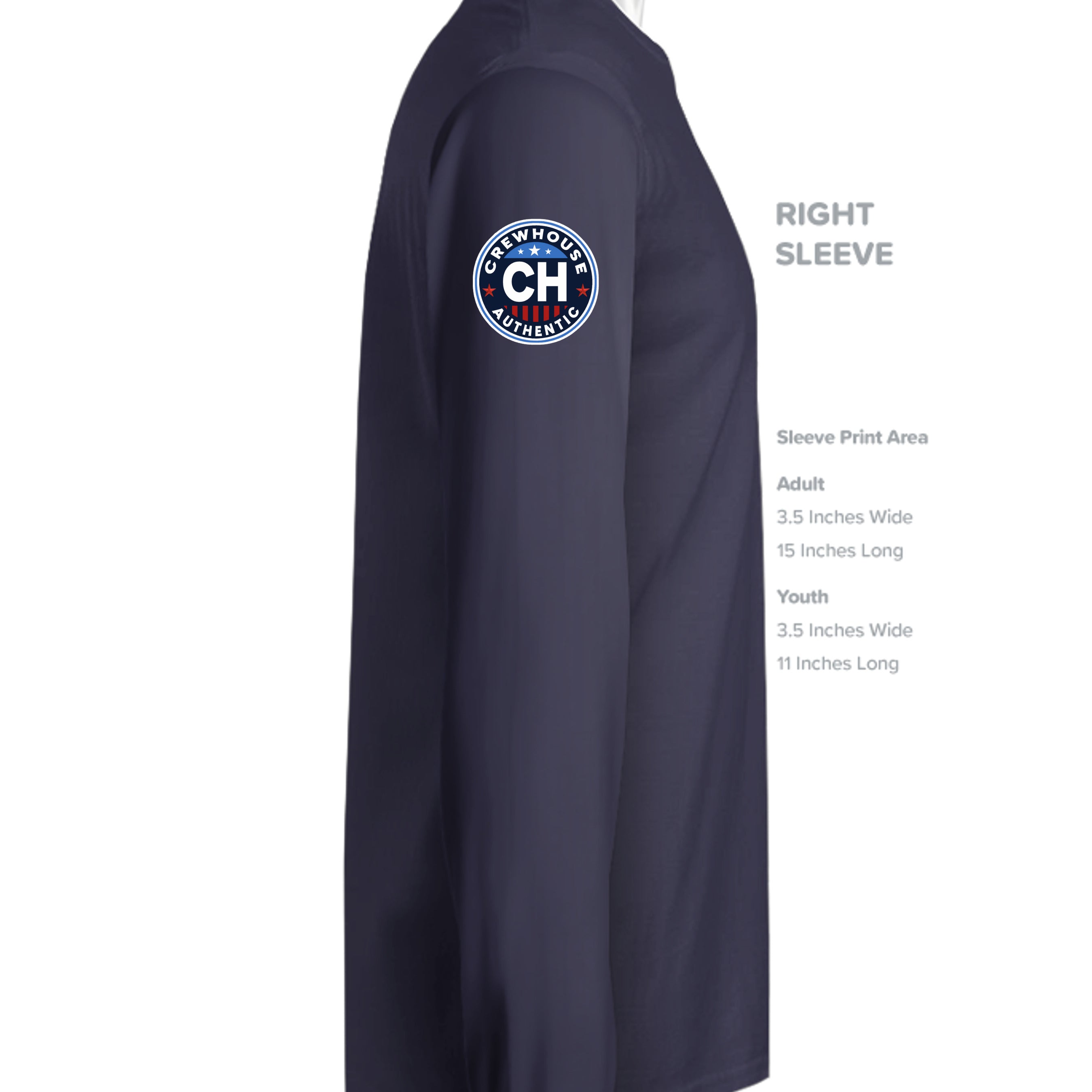 True Navy - ST358 - SLEEVE_RIGHT