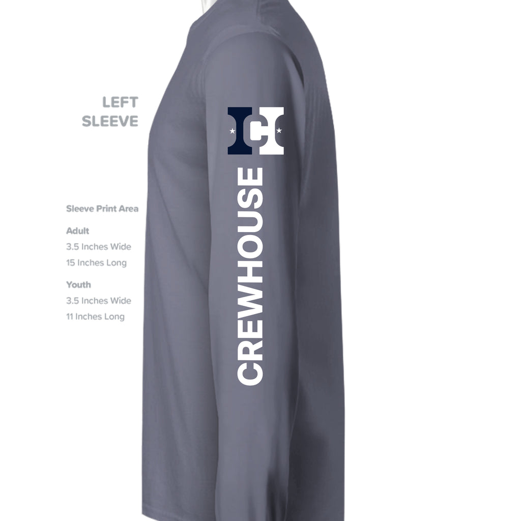True Navy Hthr - ST406 - SLEEVE_LEFT